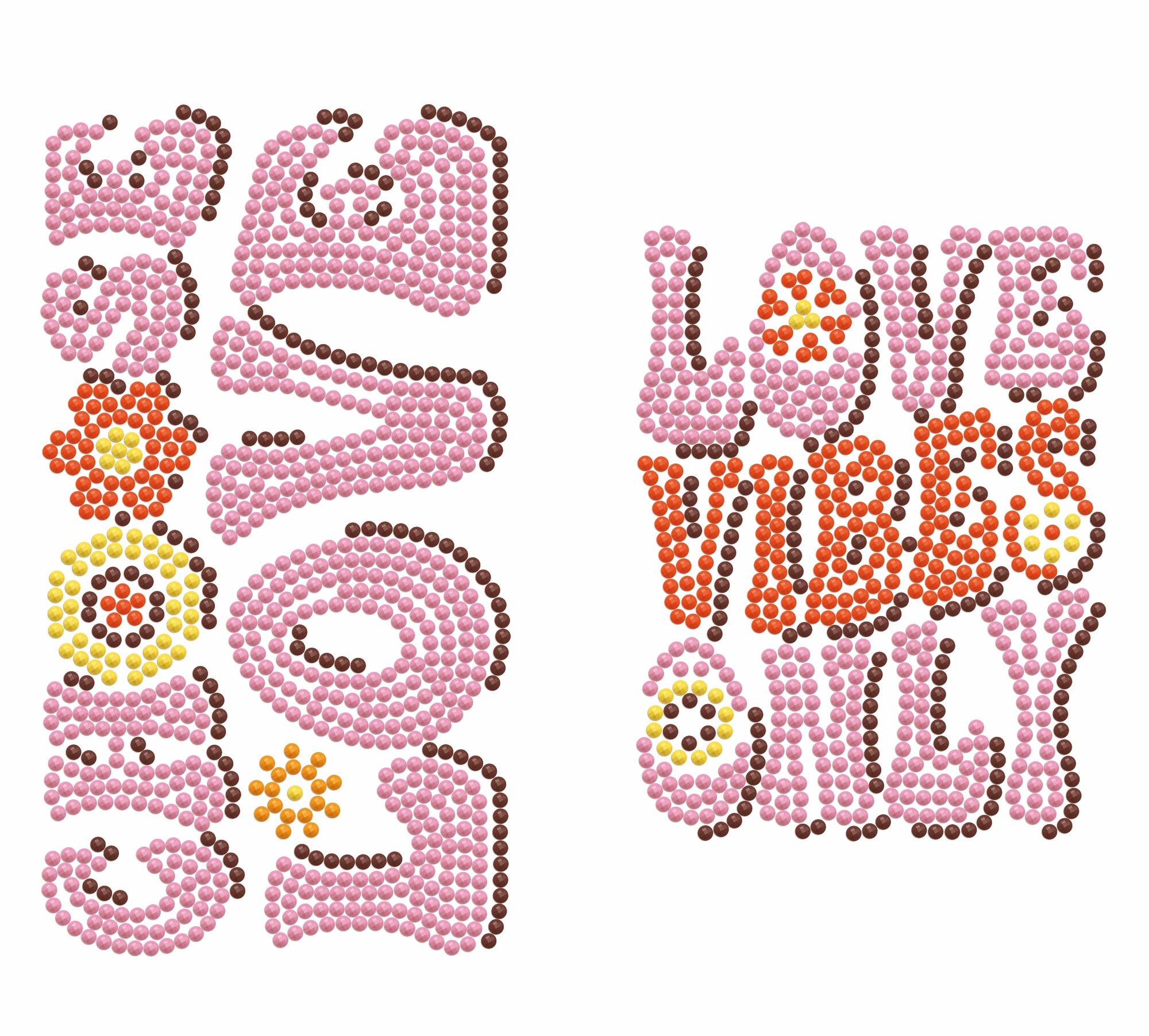 Diamond Dotz® Choose Love Iron-On 'n' Dot Kit